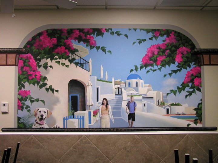 Greek mural