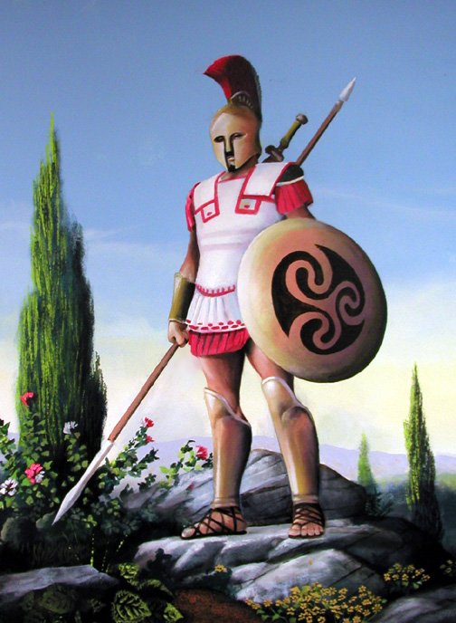 Greek mural