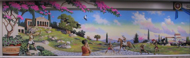 Greek Mural