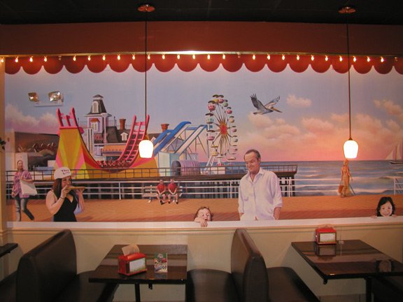 Boardwalk Mural Detail